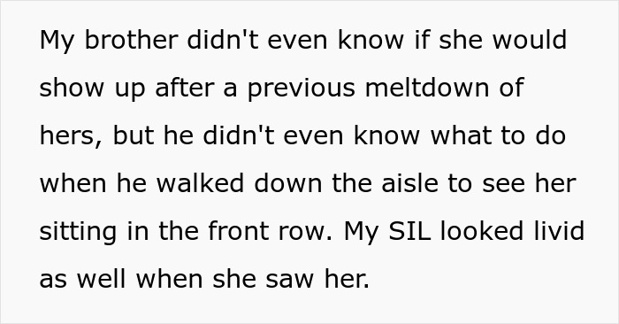 "I Purposefully Spilled A Giant Glass Of Wine On My Mother At My Brother's Wedding" "I Purposefully Spilled A Giant Glass Of Wine On My Mother At My Brother's Wedding"