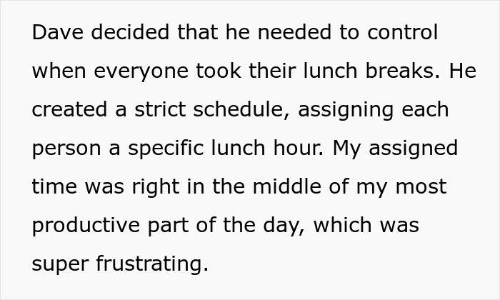 "Micromanaging My Lunch Break? Enjoy The Extra Paperwork": Worker Finds A Genius Way To Make New Manager Regret His Strict Lunch Schedule