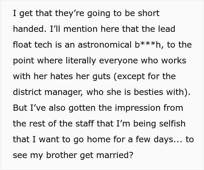 "Tell Me You Are American Without Telling": Woman Stands Up For Her Priorities And Quits Job To Attend Brother's Wedding After Getting Support Online