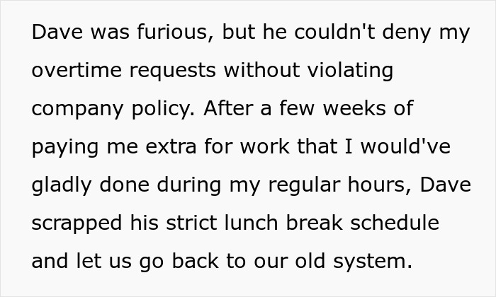 "Micromanaging My Lunch Break? Enjoy The Extra Paperwork": Worker Finds A Genius Way To Make New Manager Regret His Strict Lunch Schedule
