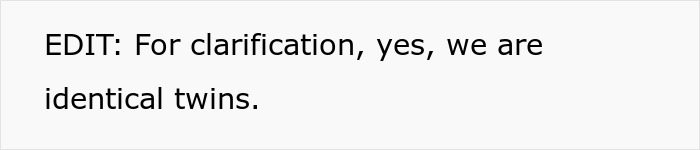 Guy Turns Down Twin Brother And Ex-Girlfriend’s Wedding Invitation, Asks If He’s Wrong Guy Turns Down Twin Brother And Ex-Girlfriend’s Wedding Invitation, Asks If He’s Wrong