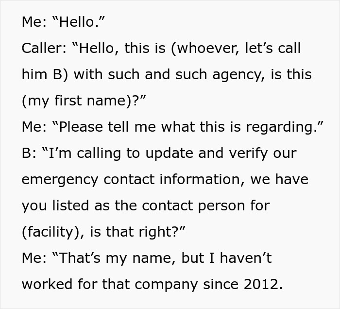 Person Frustrated After They Get Work Call 8 Years After Quitting And The Caller Won&rsquo;t Stop Asking For Help