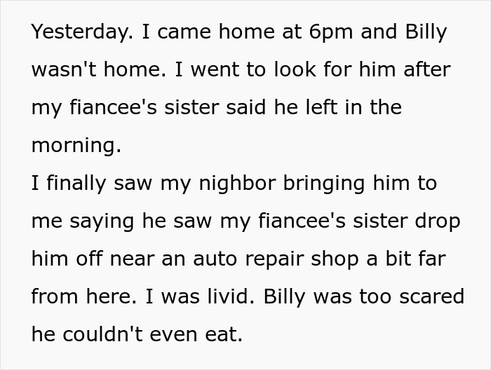 Man Gives His Pregnant SIL The Boot Upon Finding Out She Abandoned His Cat On The Streets Man Gives His Pregnant SIL The Boot Upon Finding Out She Abandoned His Cat On The Streets