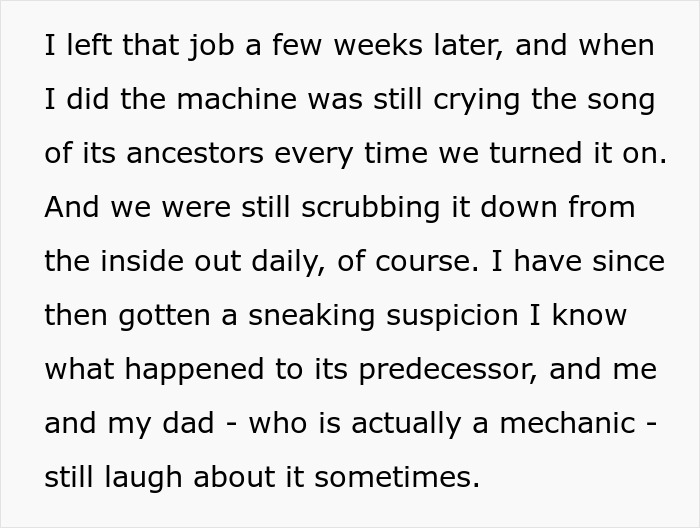 Angry Boss Belittles Employee For Following Exact Meat Slicer Cleaning Instructions, Gets Slapped With Malicious Compliance