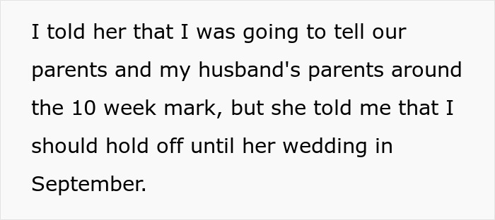 'Bridezilla' Livid Over Sister Announcing Pregnancy At Her Wedding Ceremony, Doesn't Want To See The Newborn 'Bridezilla' Livid Over Sister Announcing Pregnancy At Her Wedding Ceremony, Doesn't Want To See The Newborn