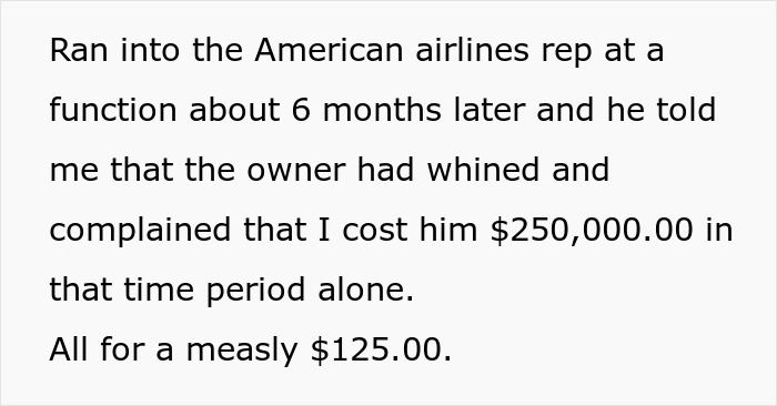 Boss Deducts $125 From Employee&rsquo;s Last Paycheck, Regrets It When She Costs Him $250,000