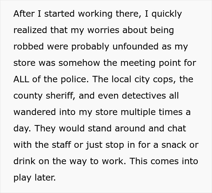Woman Shares A Tale Of How A Friendly Cop Took Petty Revenge On Her Annoying Know-It-All Coworker Woman Shares A Tale Of How A Friendly Cop Took Petty Revenge On Her Annoying Know-It-All Coworker
