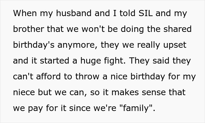 Mom Decides To Throw Her Daughter A Separate Birthday And Not Have A Double Party With Her Niece, Drama Ensues Mom Decides To Throw Her Daughter A Separate Birthday And Not Have A Double Party With Her Niece, Drama Ensues