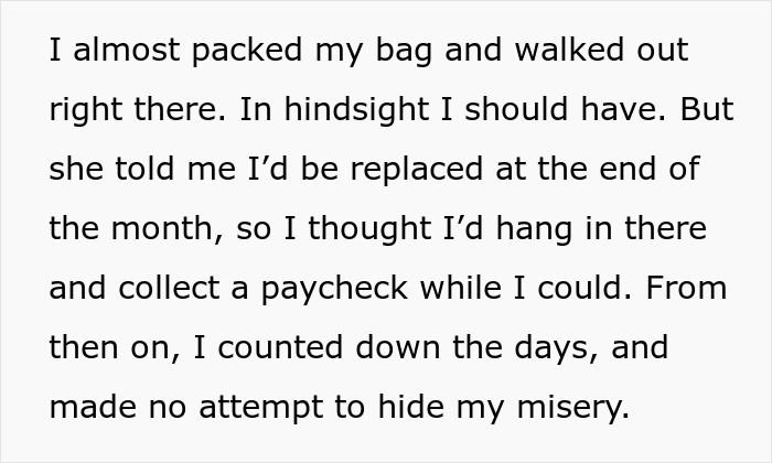 "Friday Is Your Last Day": Boss Fires Employee, Begs Her To Work Another Day But She's Not Having It