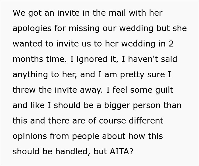 Woman Is Invited As Sister's Maid Of Honor But Says She Can't Afford A Long Flight, Later Exposes Herself At A Resort