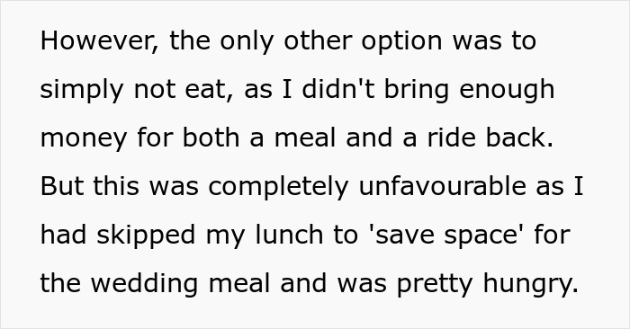 &ldquo;Am I A Jerk For Leaving A Wedding To Eat At McDonald&rsquo;s?&rdquo;: Bride Lied To Her Guest When She Told Her She Wouldn't Have To Pay For Anything At The Wedding