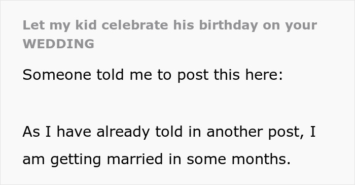"My Wedding Is Not Gonna Become Your Child's Birthday Party": Bride Shares A Ridiculous Request From An Entitled Relative She's Never Even Met