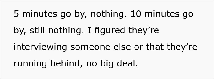 Jobseeker Is Disappointed That Their Interview Is 35 Minutes Late, Realizes The Recruiter Walked Past Him Several Times