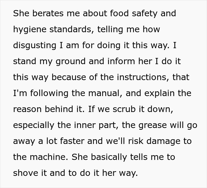 Angry Boss Belittles Employee For Following Exact Meat Slicer Cleaning Instructions, Gets Slapped With Malicious Compliance