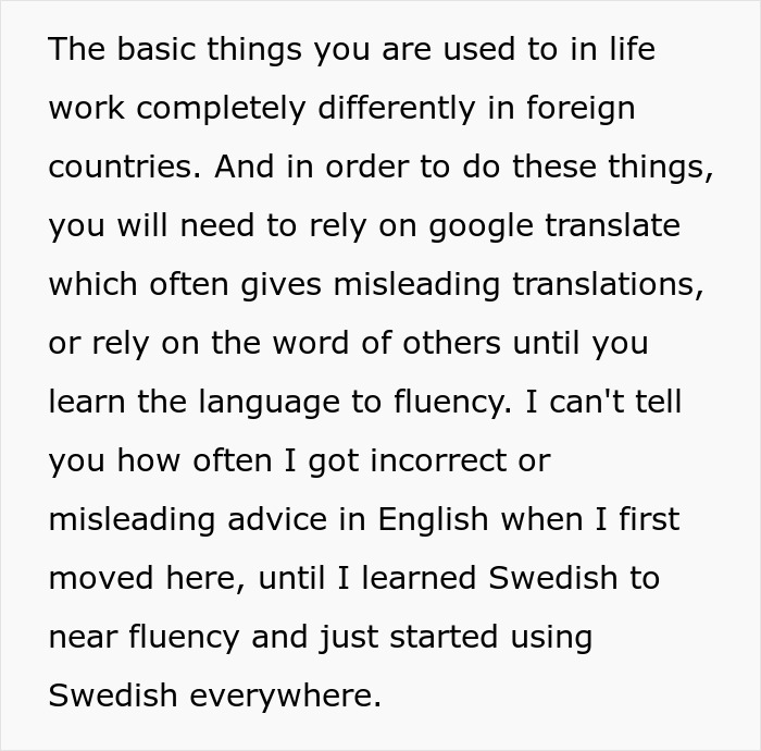 "You Will Very Quickly Get Burned Out And Hate It Here": Person Shares That Moving To Sweden From The US Is Not As Amazing As People Think "You Will Very Quickly Get Burned Out And Hate It Here": Person Shares That Moving To Sweden From The US Is Not As Amazing As People Think