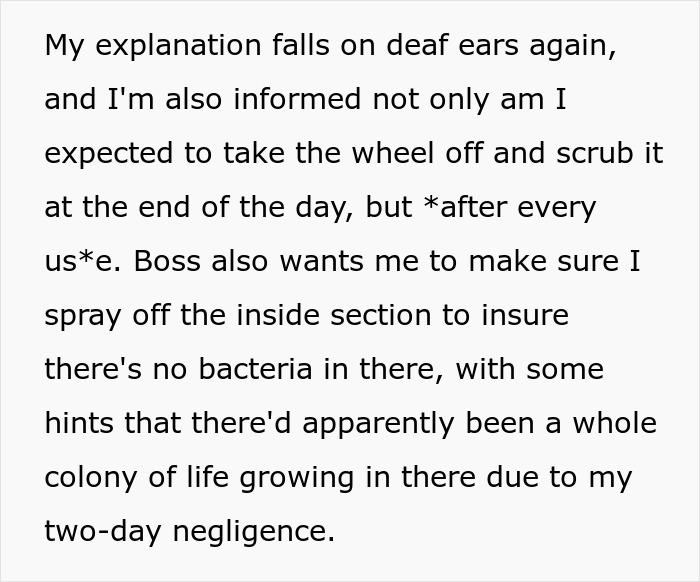 Angry Boss Belittles Employee For Following Exact Meat Slicer Cleaning Instructions, Gets Slapped With Malicious Compliance