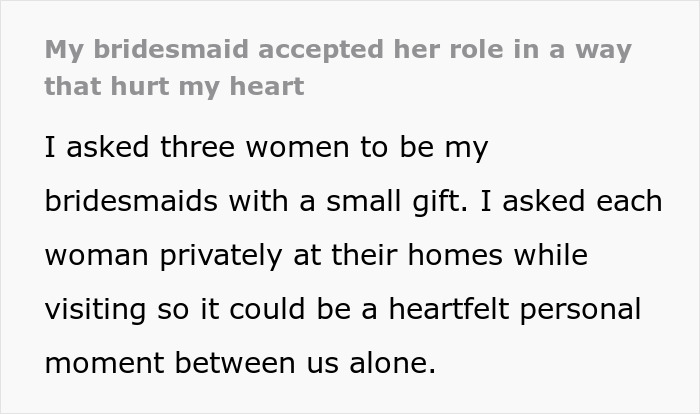 "I've Never Been Pretty Enough To Be A Bridesmaid": Woman Confesses About How Her Friends Have Treated Her After Bride Asks Her To Be A Bridesmaid