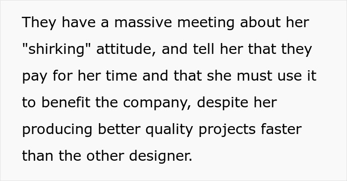 Employee Is Scolded For Being Too Efficient, Maliciously Complies And Starts Delivering The Bare Minimum