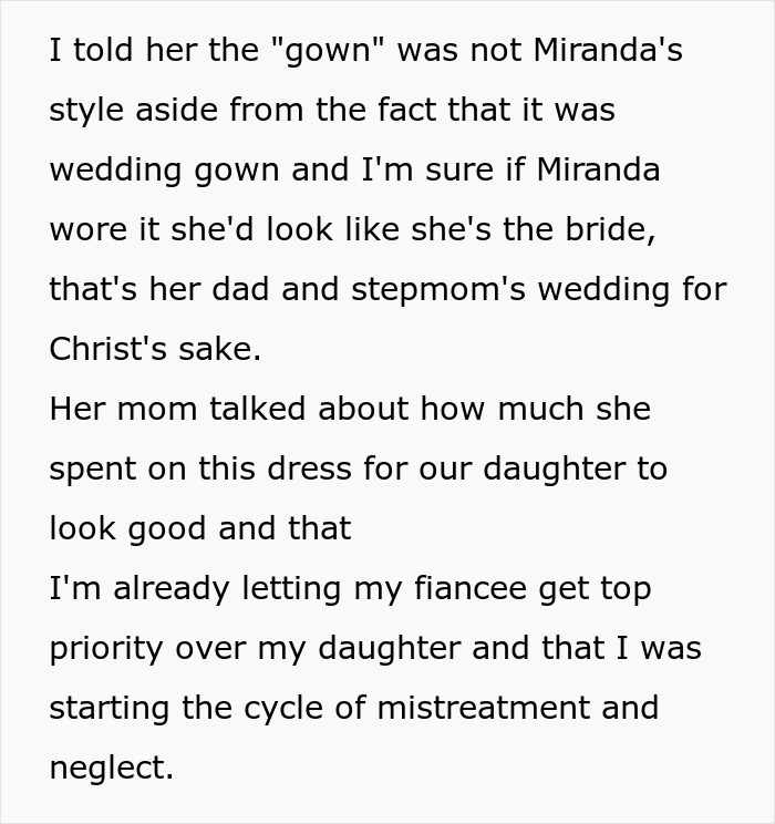 Groom Returns The Dress His Ex-Wife Got His Daughter For The Wedding, Major Drama Ensues Groom Returns The Dress His Ex-Wife Got His Daughter For The Wedding, Major Drama Ensues