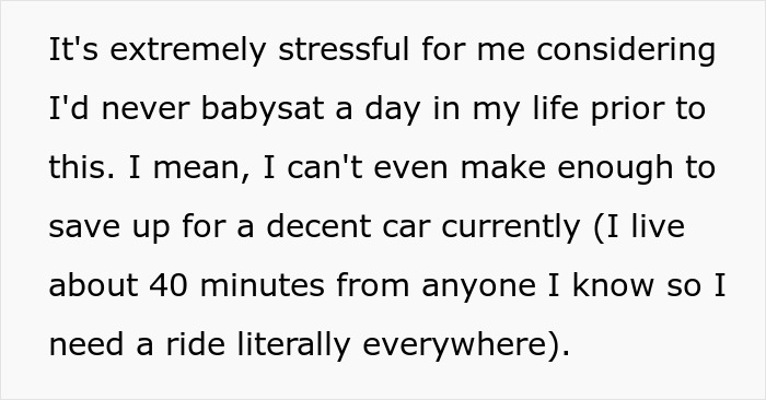 Teenager Is Expected To "Give Up His Freedom" Until He's 21 To Take Care Of His Baby Brother