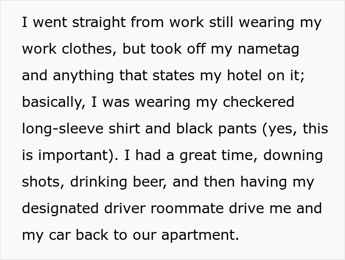 Hotel Guest Livid Seeing Front Desk Employee Drinking In A Bar After Work, Files A Complaint Yet Ends Up Being Put On A 'Do Not Reserve' List Hotel Guest Livid Seeing Front Desk Employee Drinking In A Bar After Work, Files A Complaint Yet Ends Up Being Put On A 'Do Not Reserve' List