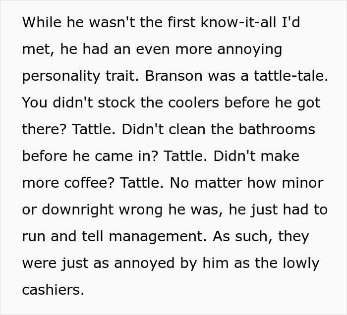 Woman Shares A Tale Of How A Friendly Cop Took Petty Revenge On Her Annoying Know-It-All Coworker Woman Shares A Tale Of How A Friendly Cop Took Petty Revenge On Her Annoying Know-It-All Coworker