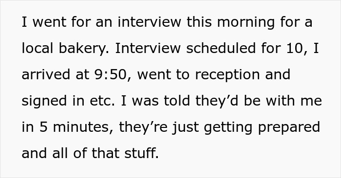 Jobseeker Is Disappointed That Their Interview Is 35 Minutes Late, Realizes The Recruiter Walked Past Him Several Times