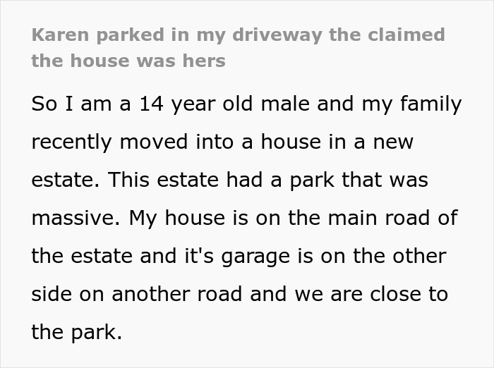 &ldquo;I Live Here&rdquo;: Karen Claims That The House Is Hers After Parking Her Car In A Family&rsquo;s Driveway