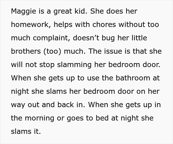 14-Year-Old Won’t Stop Slamming Her Bedroom Door And Parents Replace It With A Curtain, But She’s Not Having It 14-Year-Old Won’t Stop Slamming Her Bedroom Door And Parents Replace It With A Curtain, But She’s Not Having It