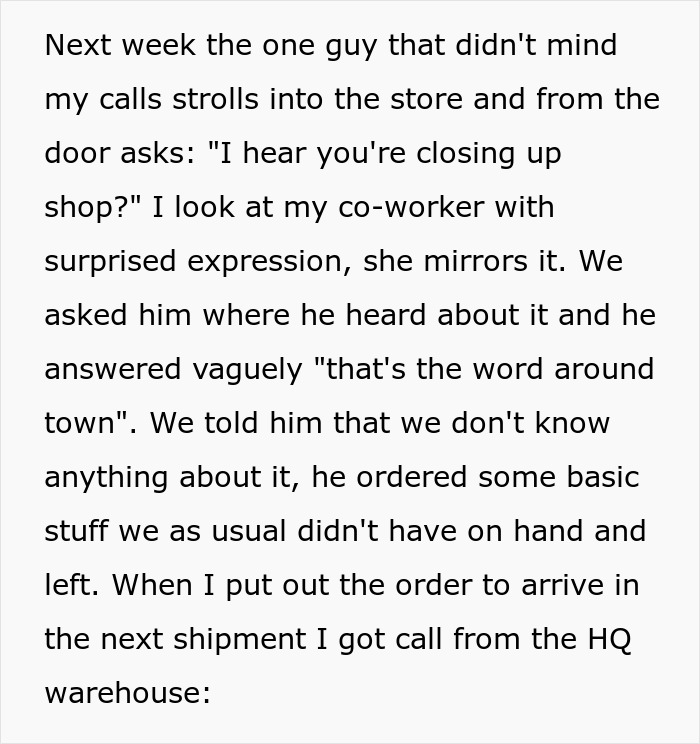 Person Warns Their Boss That The Company Policy Is Annoying To Clients, Boss Refuses To Listen And The Branch Ends Up Getting Closed Person Warns Their Boss That The Company Policy Is Annoying To Clients, Boss Refuses To Listen And The Branch Ends Up Getting Closed