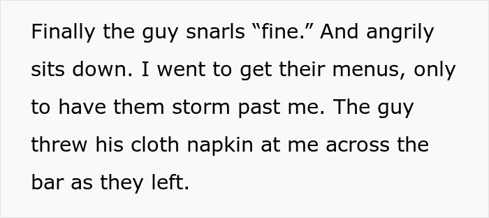 People Online Are Cracking Up About This Woman&rsquo;s Idea To Congratulate The Most Entitled Couple She Met While Working At A Restaurant