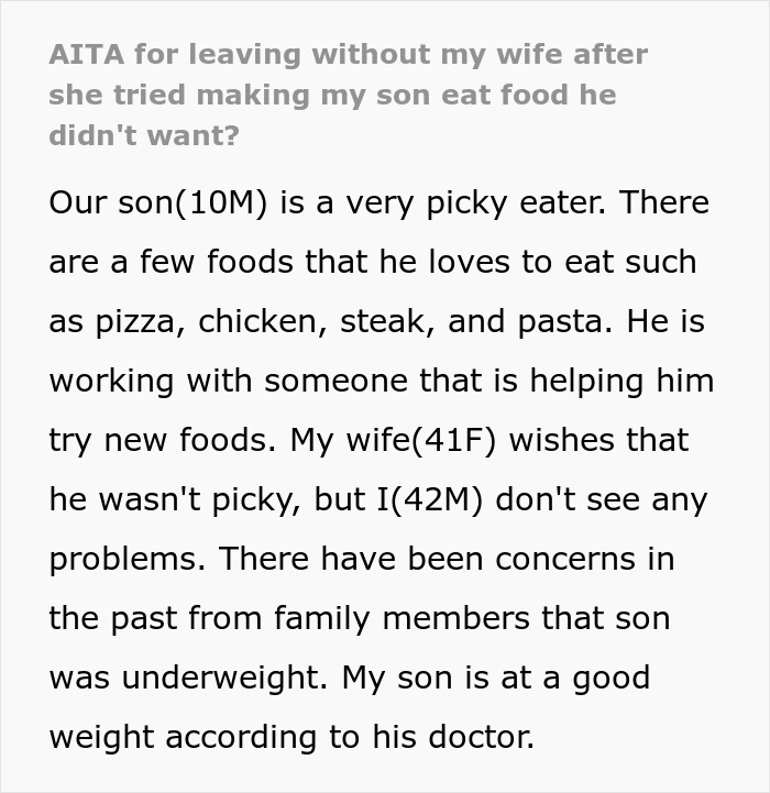 Dad Brings Mac And Cheese To Family Dinner So His Picky-Eater Son Eats Something, Mom Throws It In The Trash Dad Brings Mac And Cheese To Family Dinner So His Picky-Eater Son Eats Something, Mom Throws It In The Trash