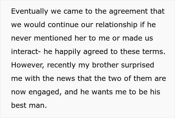 Guy Turns Down Twin Brother And Ex-Girlfriend’s Wedding Invitation, Asks If He’s Wrong Guy Turns Down Twin Brother And Ex-Girlfriend’s Wedding Invitation, Asks If He’s Wrong