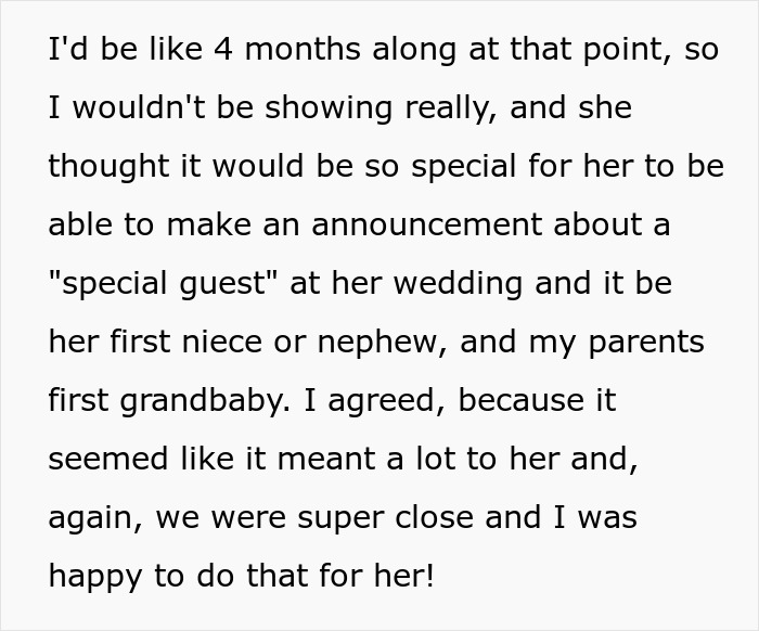 'Bridezilla' Livid Over Sister Announcing Pregnancy At Her Wedding Ceremony, Doesn't Want To See The Newborn 'Bridezilla' Livid Over Sister Announcing Pregnancy At Her Wedding Ceremony, Doesn't Want To See The Newborn