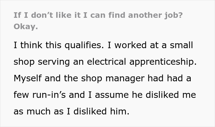 "If You Don't Like It You Can Always Quit": Boss's Words Backfire As Model Employee Gets A New Job Right In Front Of His Eyes