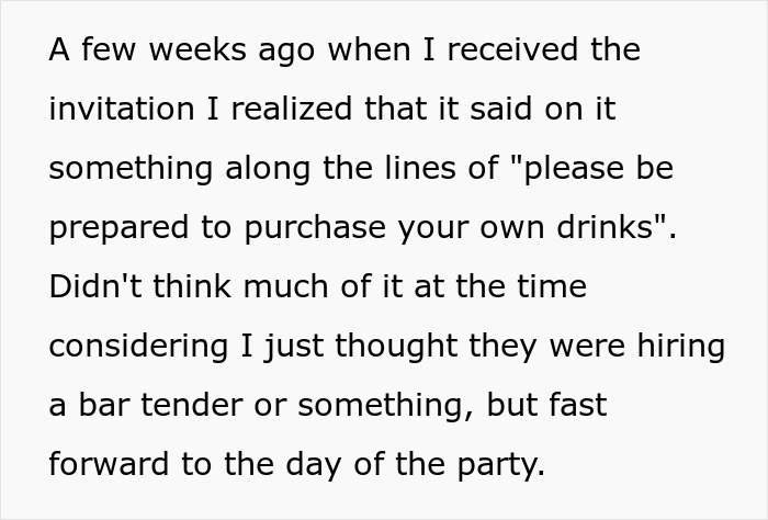 Couple Charge Their Guests For Drinks They Made On Their Kitchen Counter As If It Was A Bar, Are Shocked When They Leave