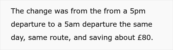 Worker Gets Creative After Company Changes His Flight To One 12 Hours Earlier To Save &pound;80, Costs Them Over &pound;1,000 Instead