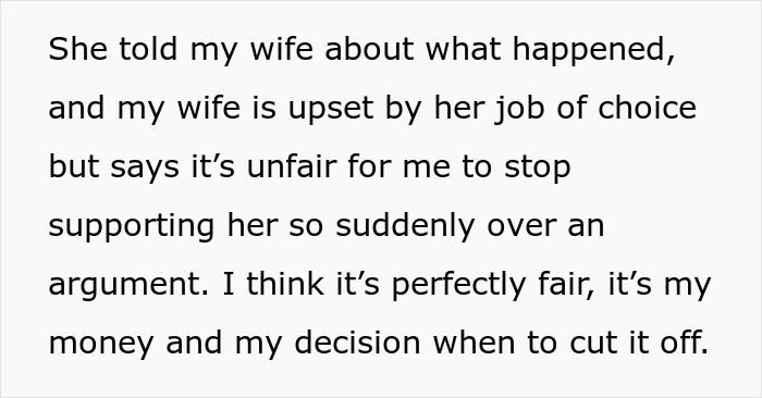 22 Y.O. Daughter Doesn't Want To Leave Her Stripper Job Since It's 'Easy Money', Dad Ends Up Refusing To Help Her With Car Payments 22 Y.O. Daughter Doesn't Want To Leave Her Stripper Job Since It's 'Easy Money', Dad Ends Up Refusing To Help Her With Car Payments