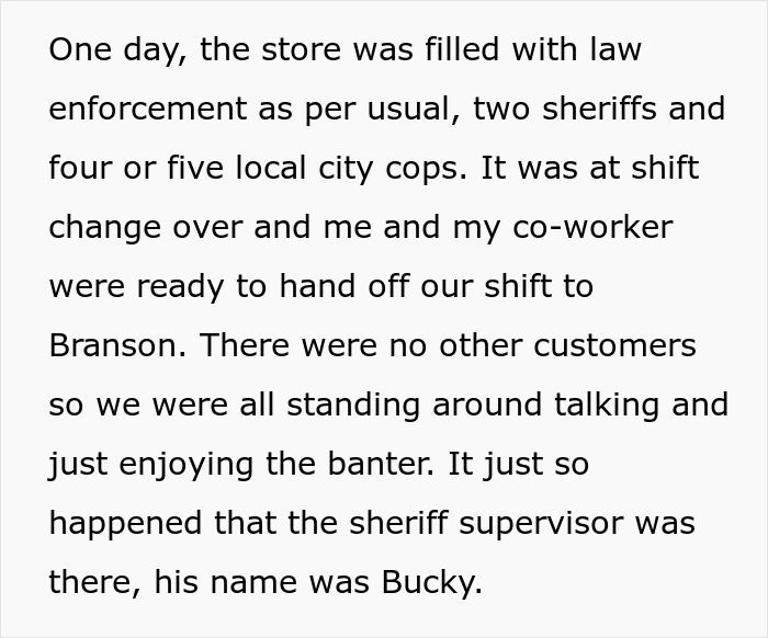 Woman Shares A Tale Of How A Friendly Cop Took Petty Revenge On Her Annoying Know-It-All Coworker Woman Shares A Tale Of How A Friendly Cop Took Petty Revenge On Her Annoying Know-It-All Coworker