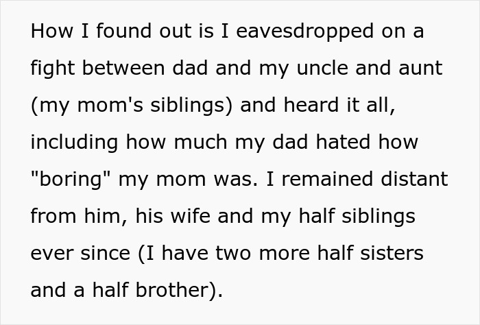 Dad Is Angry At Daughter For Not Sharing Late Mom’s Cookbook With Her Half Sister, Who He Had In An Affair Dad Is Angry At Daughter For Not Sharing Late Mom’s Cookbook With Her Half Sister, Who He Had In An Affair