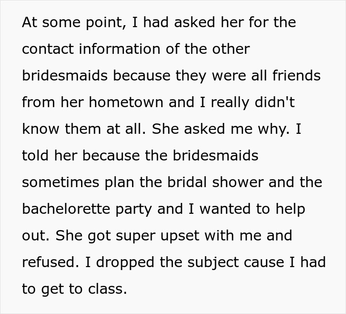 Engaged Couple Think Their Roommate Is Conspiring To Ruin Their Wedding, Uninvite Her And Spread Rumors, Only For Karma To Come Back Around Engaged Couple Think Their Roommate Is Conspiring To Ruin Their Wedding, Uninvite Her And Spread Rumors, Only For Karma To Come Back Around