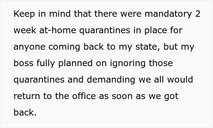 Boss Wanted Employees To Attend Training In Person Despite Quarantine, Employee Exposes Her Lies By Contacting The Training Organizers Boss Wanted Employees To Attend Training In Person Despite Quarantine, Employee Exposes Her Lies By Contacting The Training Organizers