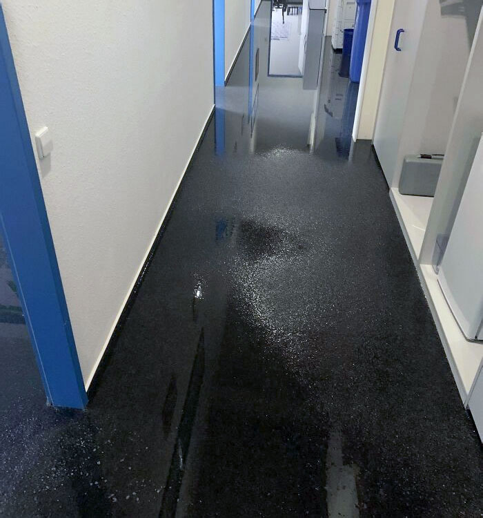 My Boss Installed A Water Dispenser Yesterday. This Morning, We Got Into The Office To This