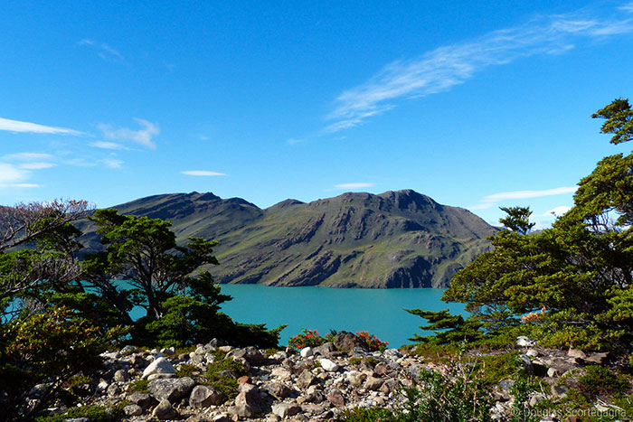 Photo of lake in the mountains