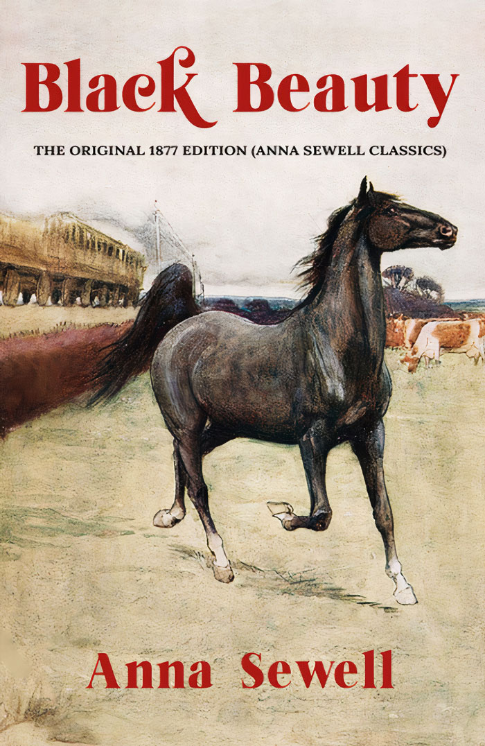 Cover for "Black Beauty" book