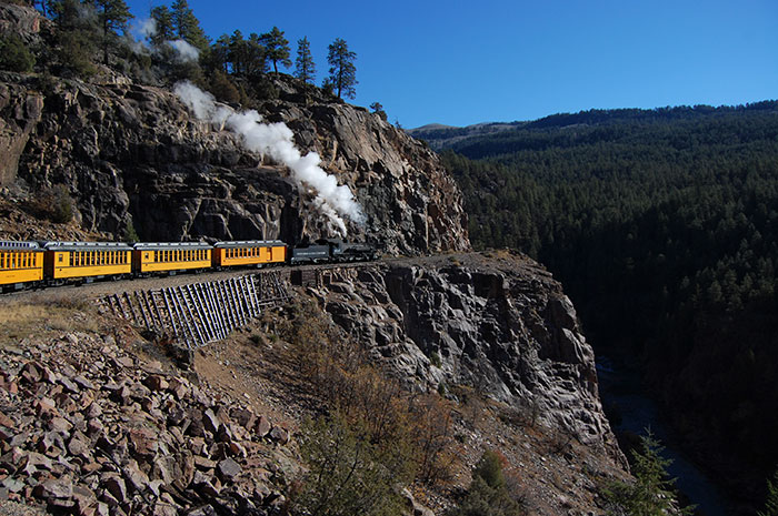 Durango & Silverton Narrow Gauge Railroad, Colorado, USA
