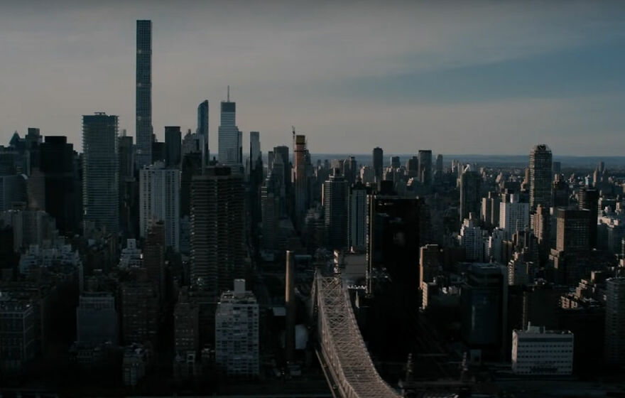 Intro scene of "Succession" tv show