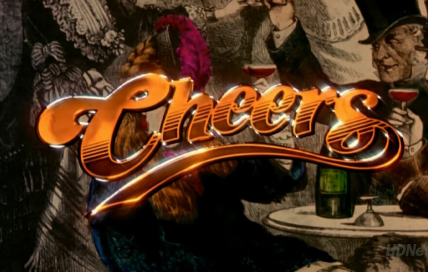 Intro scene from "Cheers" tv show