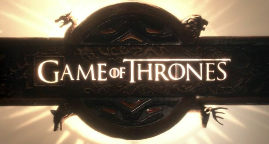 Intro scene of "Game Of Thrones" tv show