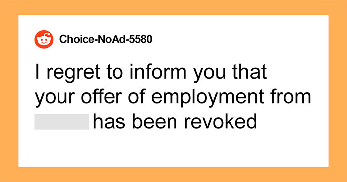 Person Shares Story Of “Recruitment Hell” After Company Revokes Their Job Offer